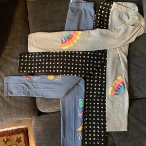 3 leggings Gap girls size 10 excellent condition